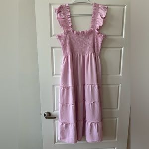 Hill House Home Ellie Nap Dress Crepe Ballerina Pink